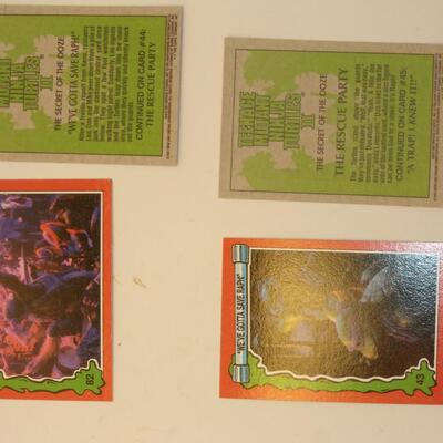 Vintage TMNT 1991 Topps Trading Cards Lot
