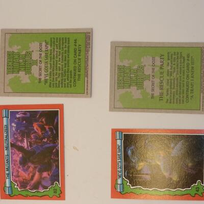 Vintage TMNT 1991 Topps Trading Cards Lot