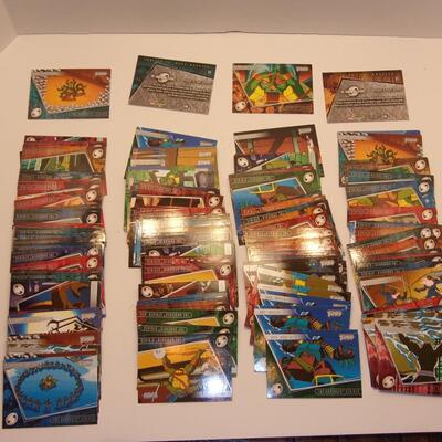 Vintage TMNT Cartoon Trading Card Lot