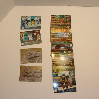 Vintage TMNT Cartoon Trading Card Lot