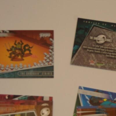 Vintage TMNT Cartoon Trading Card Lot