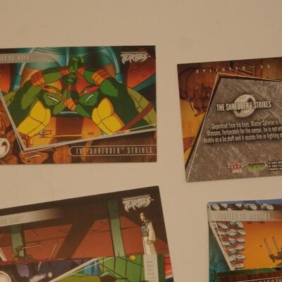 Vintage TMNT Cartoon Trading Card Lot
