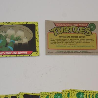 Vintage TMNT 1990 Trading Card Lot