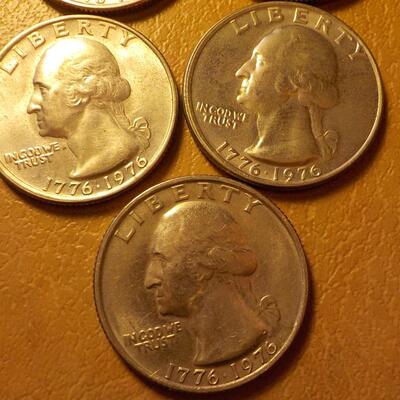 7- Centennial quarters.