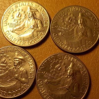 7- Centennial quarters.