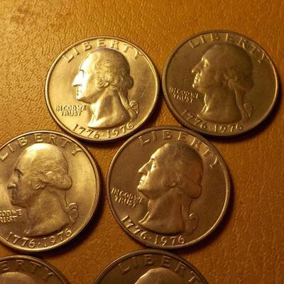 7- Centennial quarters.