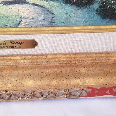 Lot #62  Thomas Kincaid Artwork - "Julianne's Cottage"