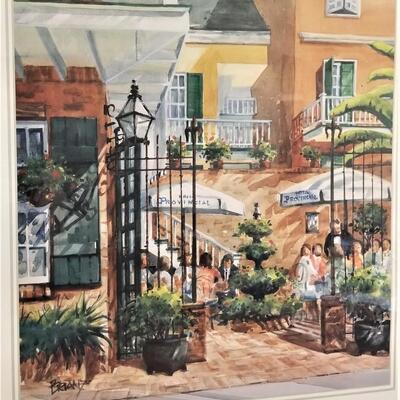 Lot #65  Hotel Provincial (French Quarter) - Signed Poster