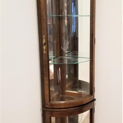 Lot #71  Lighted Curio Cabinet