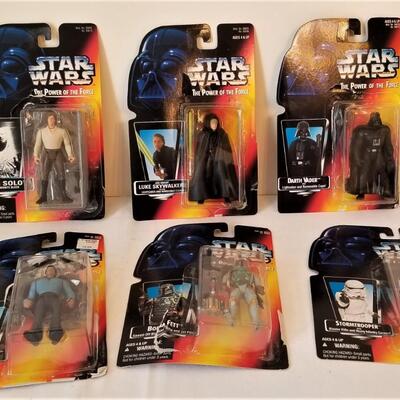 Lot #72  Star Wars Power of the Force  - Hasbro 1995 Action Figures