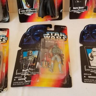 Lot #72  Star Wars Power of the Force  - Hasbro 1995 Action Figures