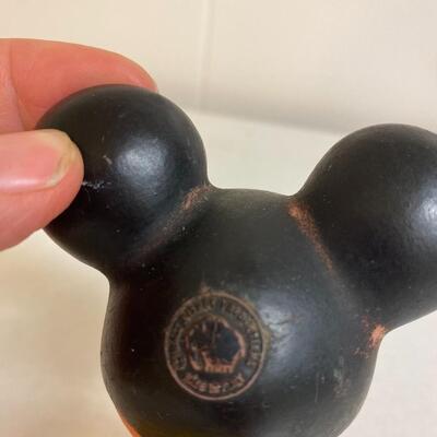 Vintage Micky Mouse and Donald Duck squeaky toys., vintage 
