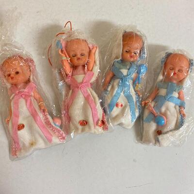Lot of vintage Galba baby dolls
