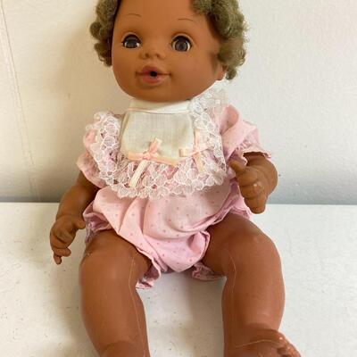 Plastic black baby doll, 1998 Citigroup