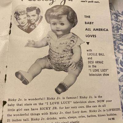 Little ricky store doll