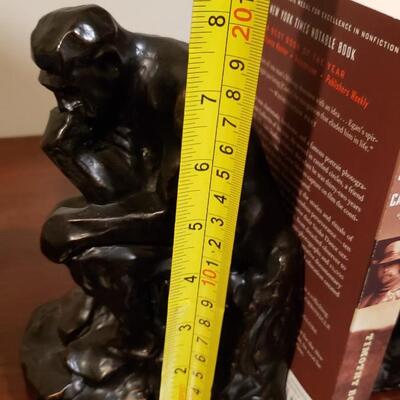 Rodin the thinker book ends