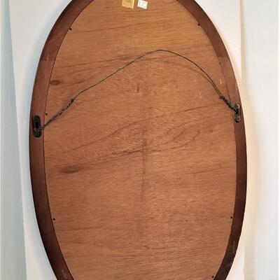 Lot #77  Bombay Company Beveled Wall Mirror