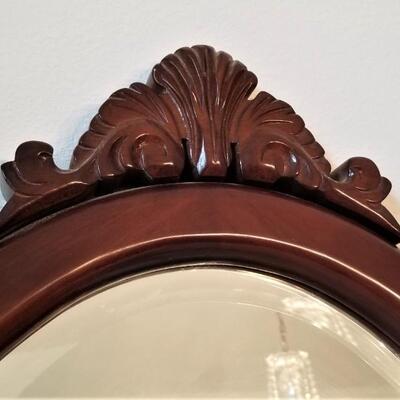 Lot #77  Bombay Company Beveled Wall Mirror