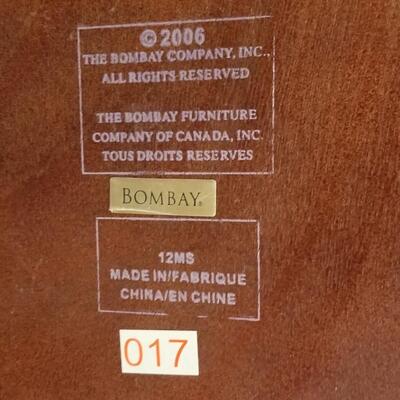 Lot #78  Bombay Company Side Table with Drawer