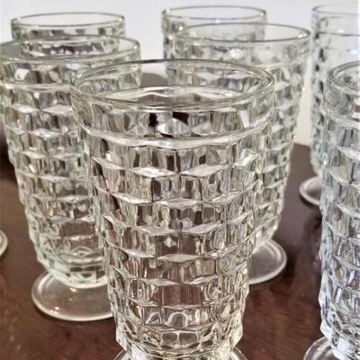 Lot #81  Set of 12 Fostoria Drinking Glasses