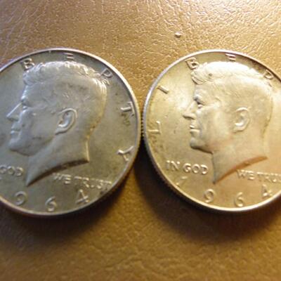 More- yes 1964 silver Kennedy coins.