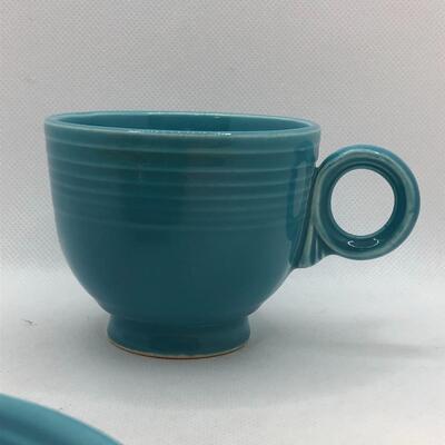 Lot 3 - Vintage Fiestaware Cup and Saucer