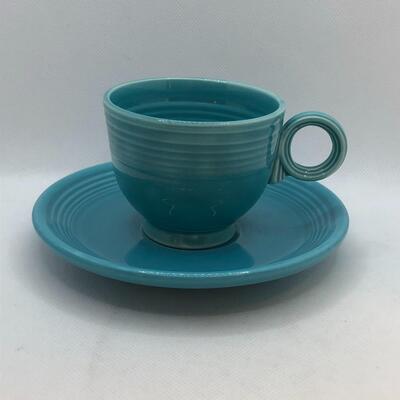 Lot 5 - Vintage Fiestaware Cup and Saucer