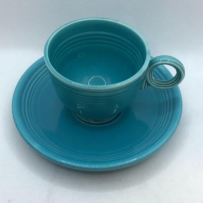 Lot 5 - Vintage Fiestaware Cup and Saucer