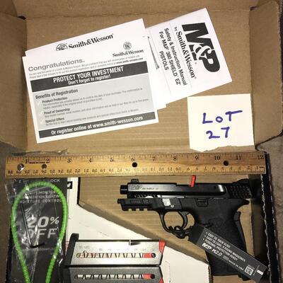 SMITH AND WESSON M&P380 380 ACP (Lot 27)