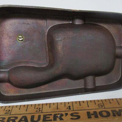 Vintage Copper Ashtray With Native American Totem Pole and the Thunderbird