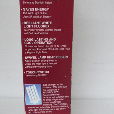 Never Used Sunlight Desklamp Gives Natural Full Spectrum Lighting