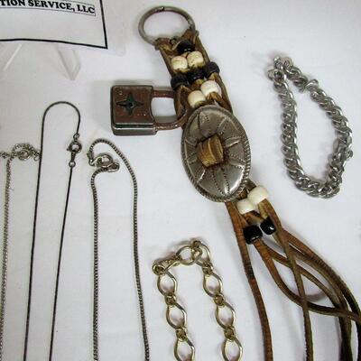 Large Lot of Well Used Jewelry, Braclets, Necklaces, Unsigned