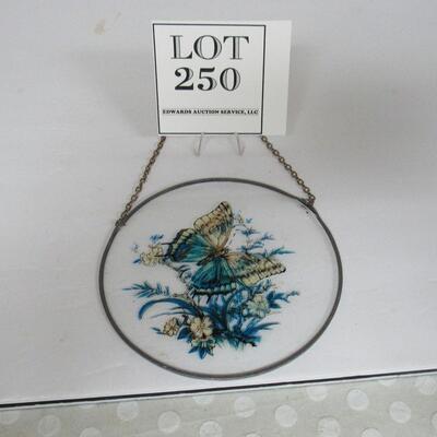 Glass Window Hanger or Outdoor Decoration Butterflies