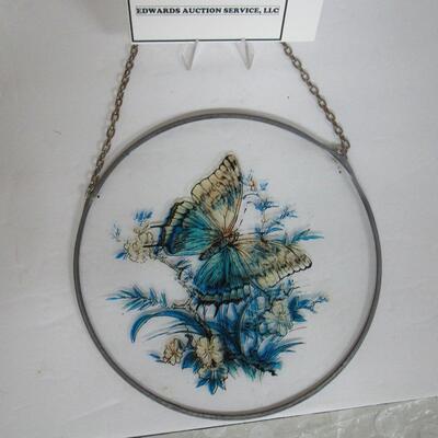 Glass Window Hanger or Outdoor Decoration Butterflies