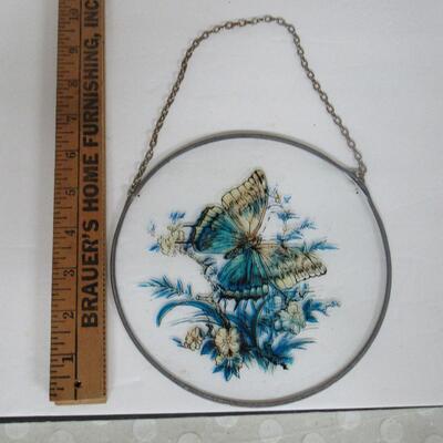 Glass Window Hanger or Outdoor Decoration Butterflies