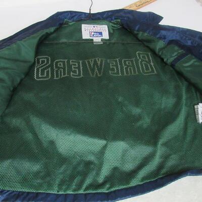 Nice Brewers Jacket, Size MD/M 10-12 Youth/Boy
