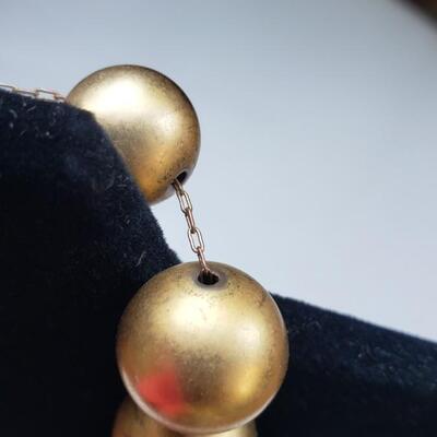 3 vintage costume necklaces beads