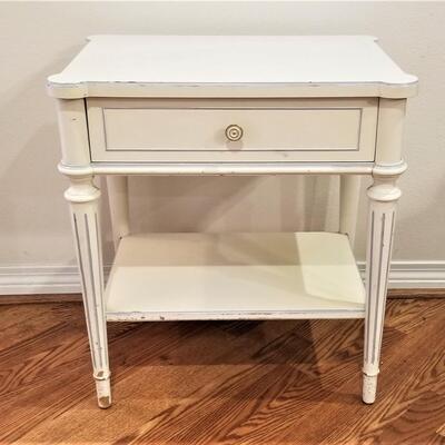 Lot #91 Shabby Chic Nightstand w/drawer