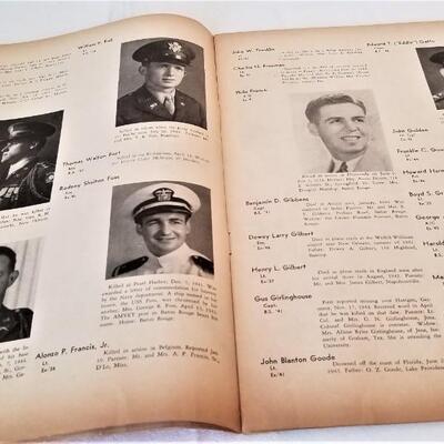 Lot #101  LSU Alumni News, May 1945 - Lots of World War II news/casualties