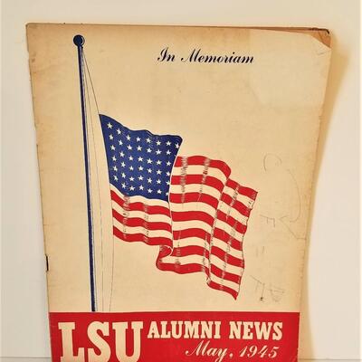 Lot #101  LSU Alumni News, May 1945 - Lots of World War II news/casualties