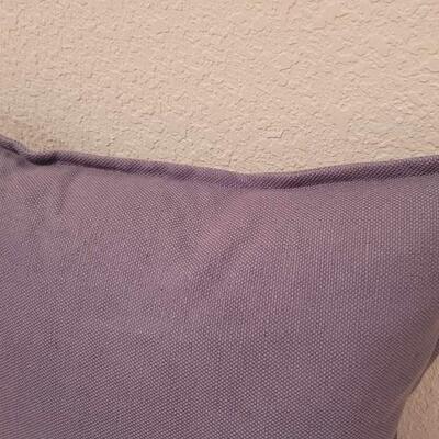 Lot 419: Crate & Barrel Blue Pillow