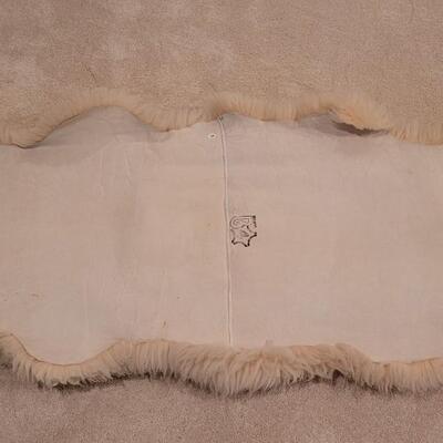 Lot 420: Large Sheep Skin Rug