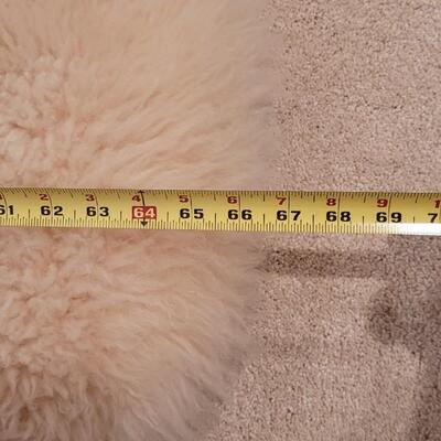 Lot 420: Large Sheep Skin Rug