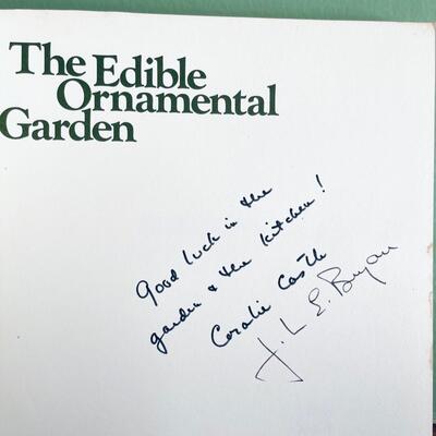 LOT 31 - The Edible Ornamental Garden - SIGNED by Authors