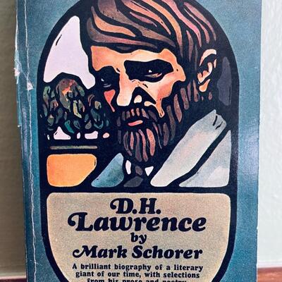 LOT 37 - SIGNED - D.H. Lawrence - Mark Schorer - Paperback