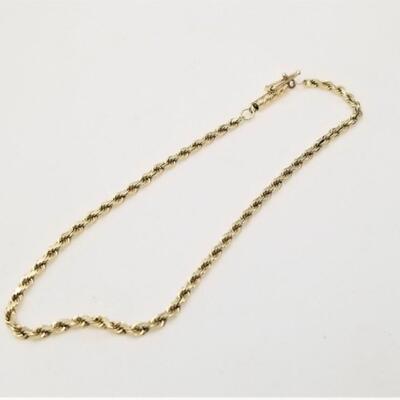 Lot #104  10kt Yellow Gold Bracelet