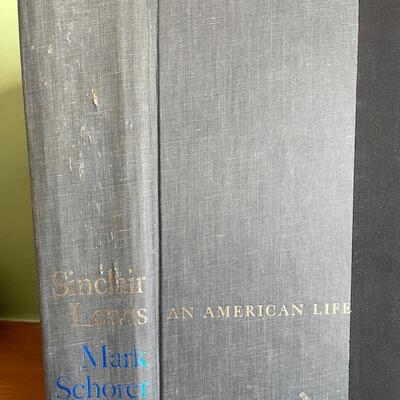 LOT 40 - SIGNED - Sinclair Lewis - American Life - Mark Schorer 