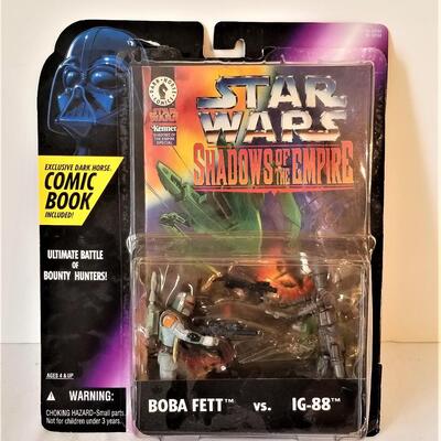 Lot #113  Star Wars: Shadow of the Empire Comic and Action Figure