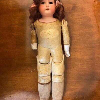 Antique Armand Marseille bisque head doll