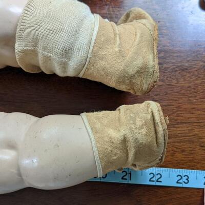 ANTIQUE DOLL BABY E.I.H. HORSMAN 1920'S COMPOSITION CLOTH 22"